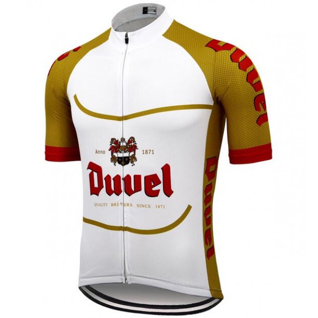 2020 Duvel Beer Fietsshirt Korte Mouw QN52J