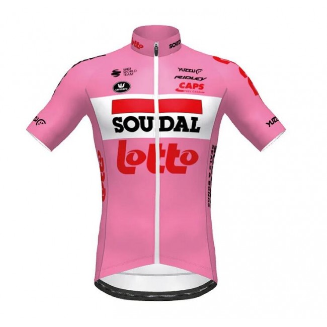 Lotto Soudal 2020 Giro d- Italia Fietsshirt Korte Mouw fuchsia E9RAL
