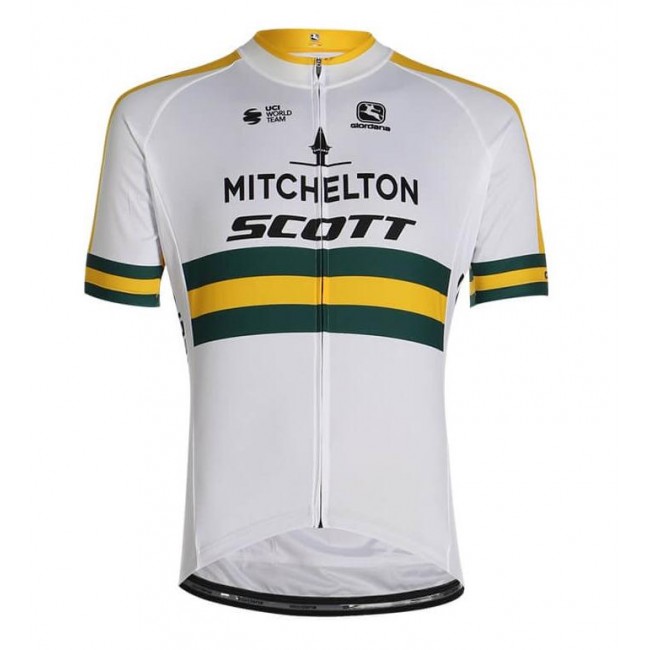 2020 MITCHELTON SCOTT Australian Champion Fietsshirt Korte Mouw HUT8K