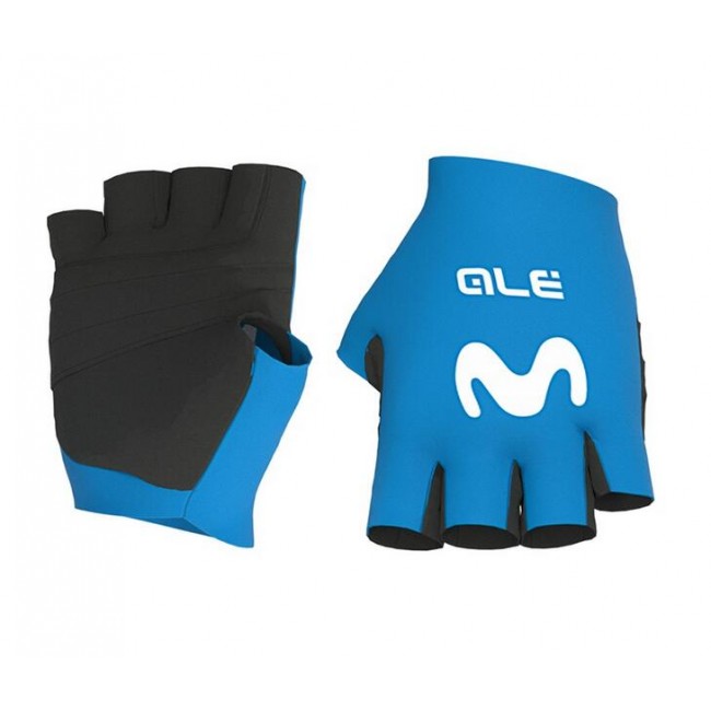 MOVISTAR TEAM Cycling Gloves 2020 blue E1DVB