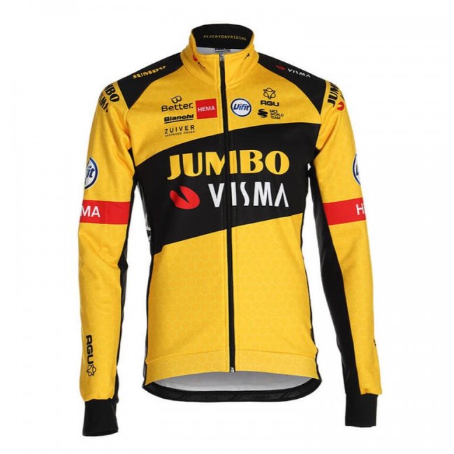 2020 TEAM JUMBO VISMA Wielershirts lange mouw 7KVT2