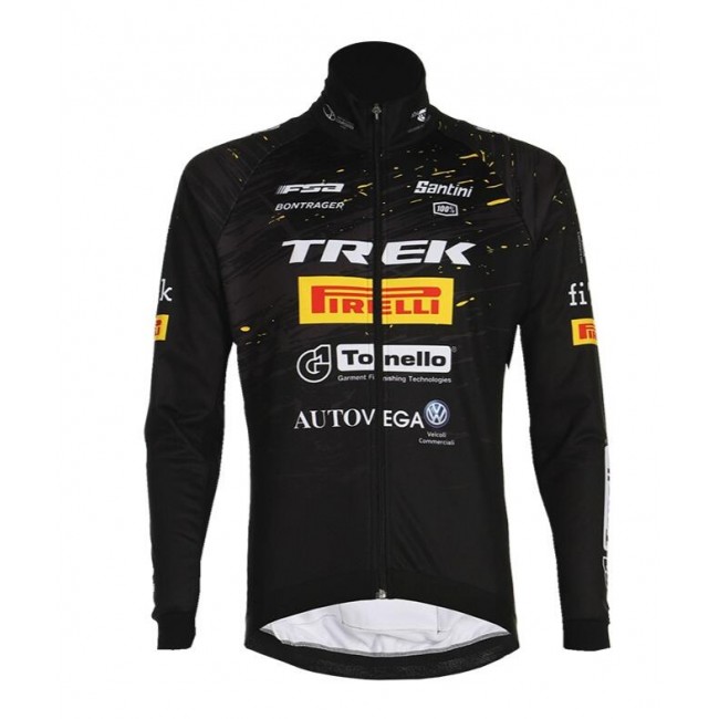 2020 TREK PIRELLI Wielershirts lange mouw zwart ICDK5