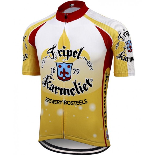 Tripel Karmeliet Fietsshirt Korte Mouw groen 63J7U