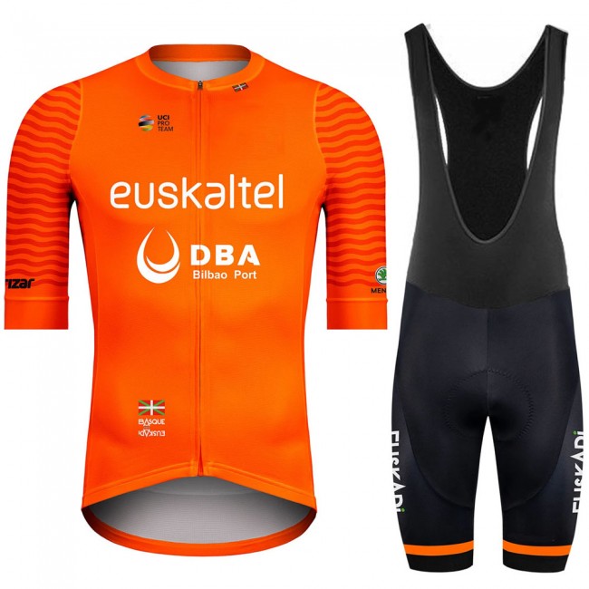 Euskaltel DBA Euskadi 2021 Fietskleding Fietsshirt Korte Mouw+Korte Fietsbroeken Bib 2021110