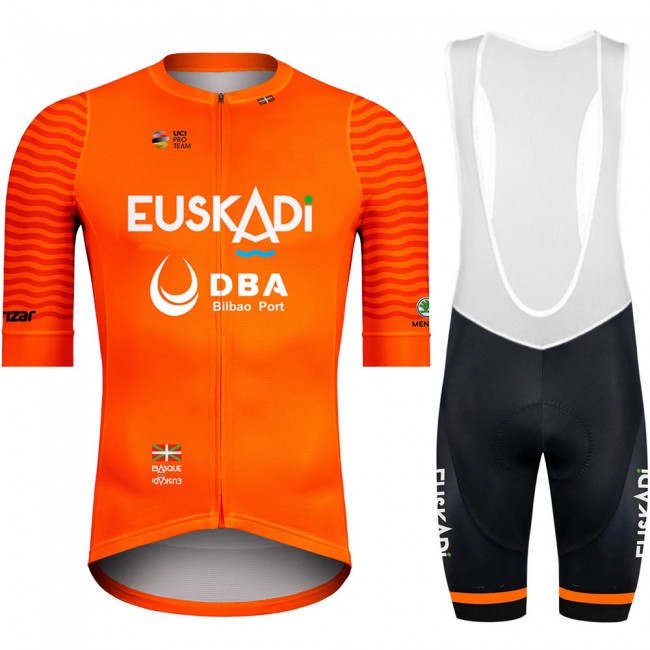 Euskaltel DBA Euskadi 2021 Fietskleding Fietsshirt Korte Mouw+Korte Fietsbroeken Bib 2021106