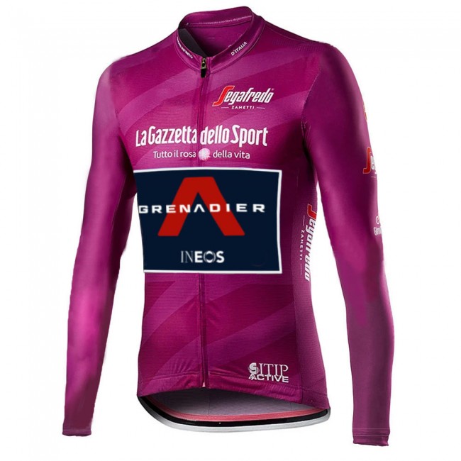 Giro D-italia INEOS Grenadier 2021 Fietskleding Fietsshirt Lange Mouw 2021010