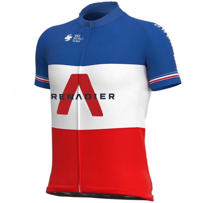 Fdj 2021 France INEOS Grenadier Fietsshirt Korte Mouw 2021017