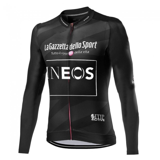 Giro D-italia INEOS 2021 Fietskleding Fietsshirt Lange Mouw 2021033