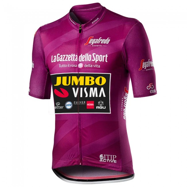 Giro D-italia Jumbo Visma 2021 Fietsshirt Korte Mouw 2021042