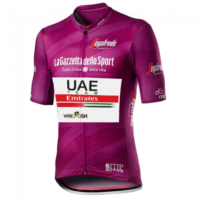 Giro D-italia Uae Emirates 2021 Fietsshirt Korte Mouw 2021074