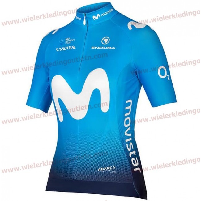 MOVISTAR TEAM 2018 Dame Wielershirt korte mouw 1152w