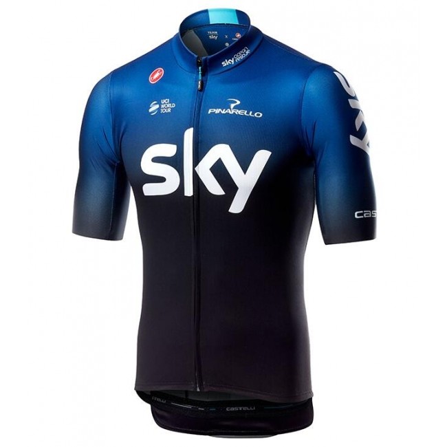 TEAM SKY 2019 Fietsshirt korte mouw 190224036