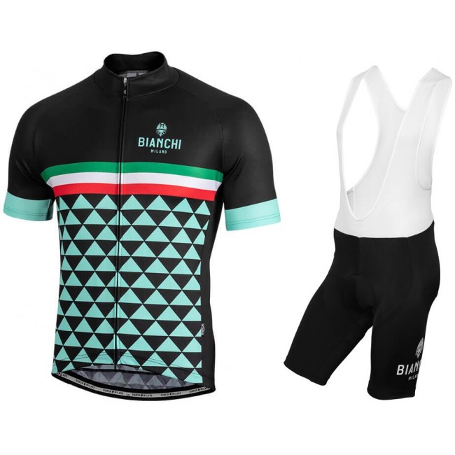 BIANCHI MILANO Codigoro Fietskleding Set Fietsshirt Korte Mouw+Korte fietsbroeken Bib 190224050