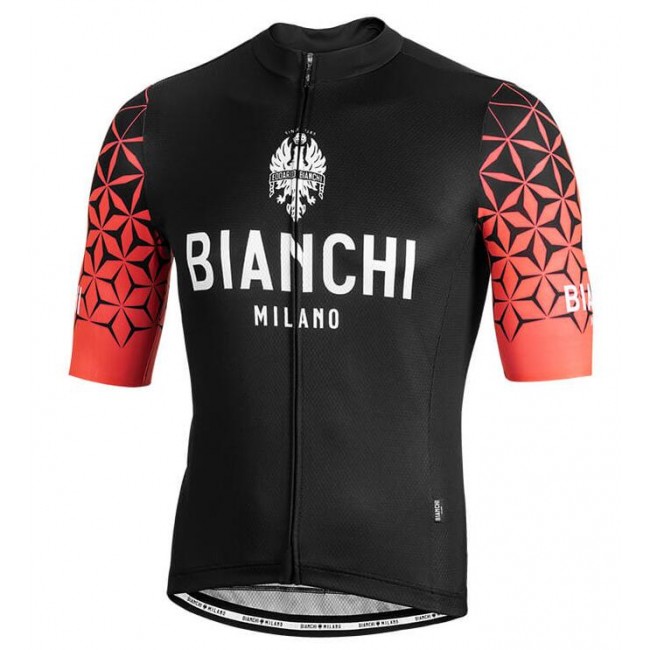 BIANCHI MILANO Pedaso red Fietsshirt korte mouw 190224074