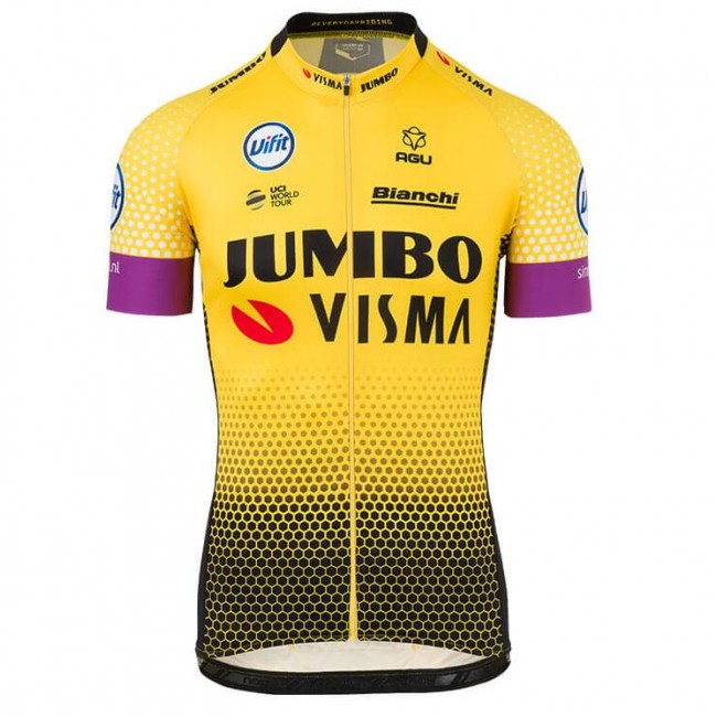 TEAM Jumbo-Visma 2019 Fietsshirt korte mouw 19040750