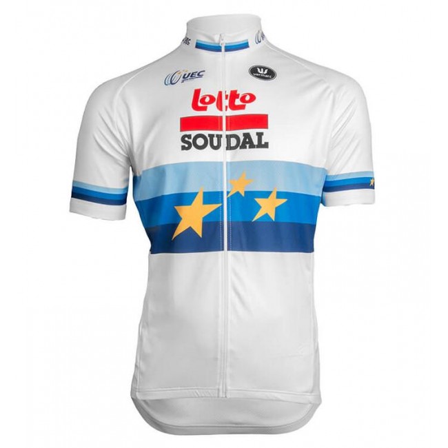 LOTTO SOUDAL European Champion 2019 Fietsshirt korte mouw 19040753