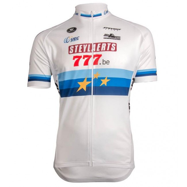 Steylaerts-777 European Champion 2019 Fietsshirt korte mouw 19040757