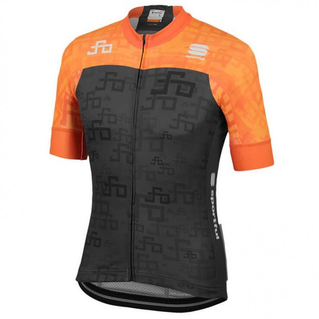Peter Sagan LOGO Team 2019 Line orange Fietsshirt korte mouw 19040776