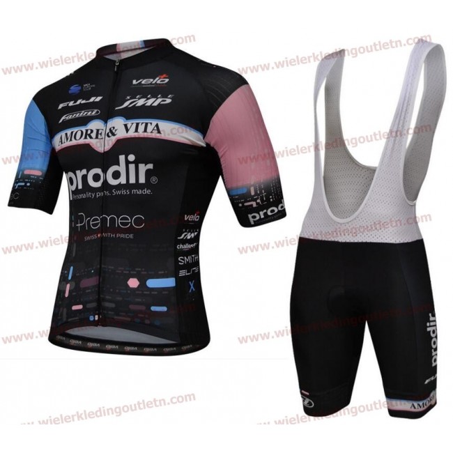 Amore e Vita-Prodir 2018 Wielerkleding Set Wielershirt Korte Mouw+Fiets Koersbroek A2018993