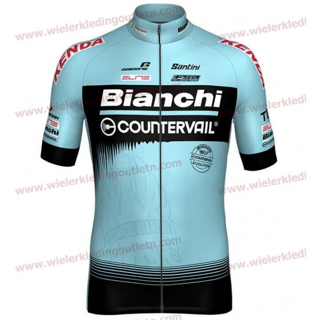 BIANCHI COUNTERVAIL 2018 Wielershirt Korte Mouwen D200