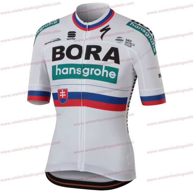 BORA-hansgrohe Slovak champion 2018 Wielershirt korte mouw 1157w