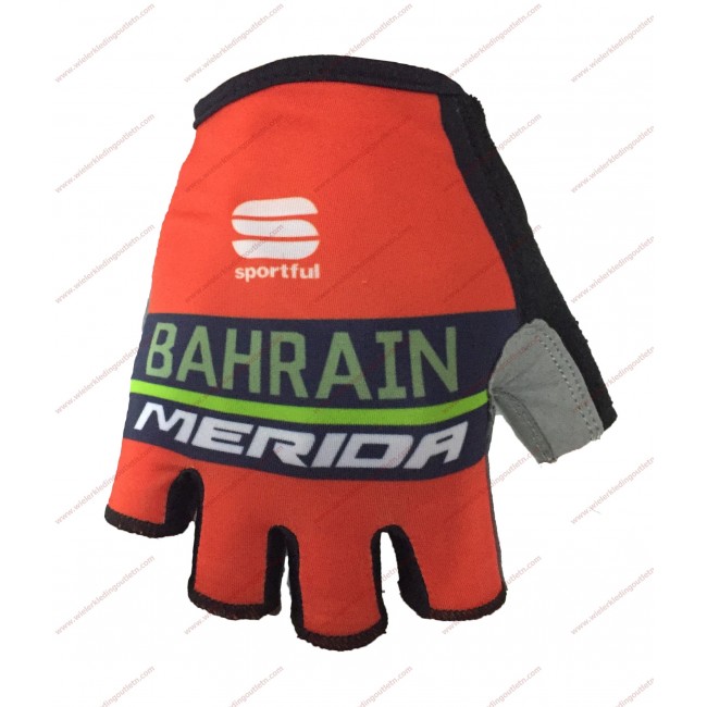 Bahrain Merida 2018 Fiets Handschoen 18B521022