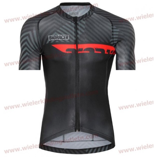 Bioracer Spitfire Dazzle Rood Wielershirt korte mouwen 18A0085