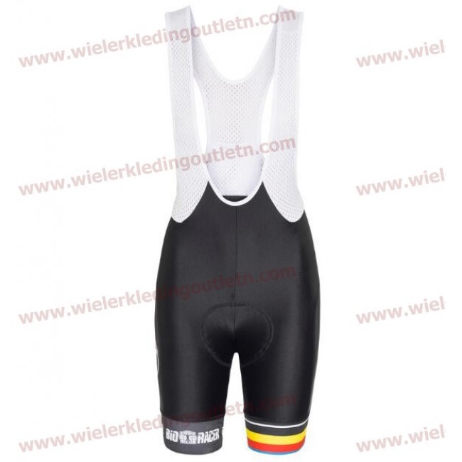 Bioracer Van Vlaanderen Dames Wit Zwart 2018 Fiets Koersbroek 18A0048