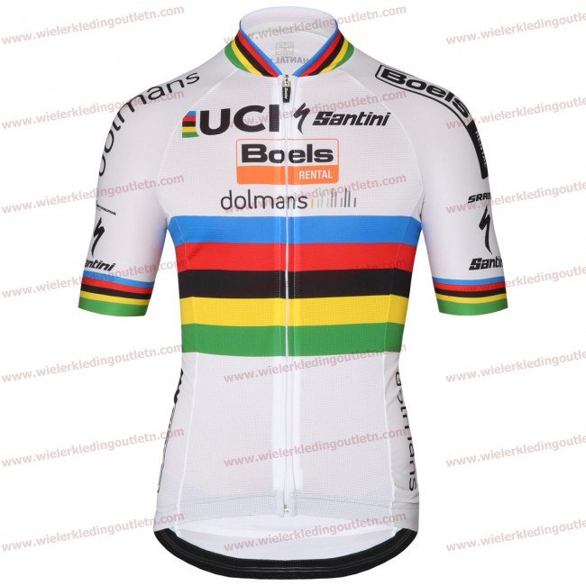 Boels Dolmans 2018 World Champion Wielershirt korte mouw 1156w