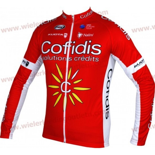 2018 COFIDIS Wielershirt lange mouw 18A0155