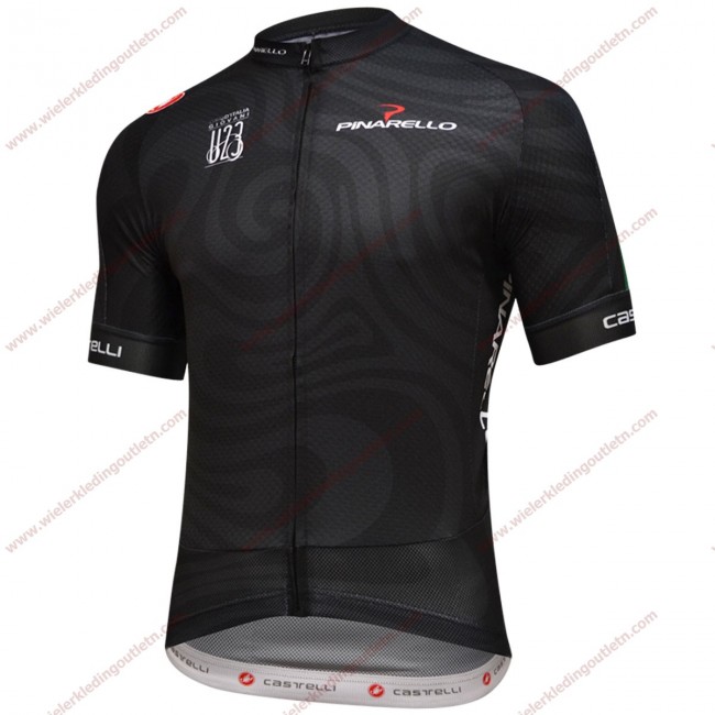 Giro d-Italia U23 2018 zwart Wielershirt korte mouw 18C10221