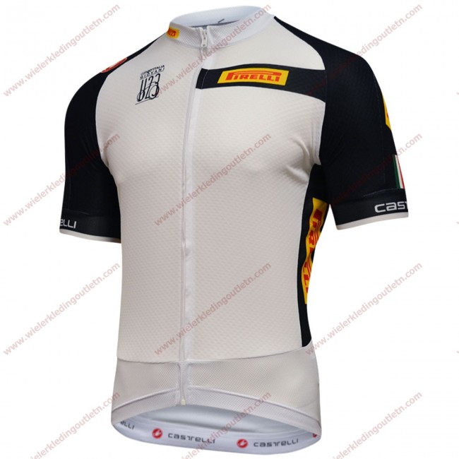 Giro d-Italia U23 2018 wit Wielershirt korte mouw 18C10219