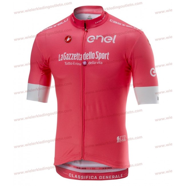 Giro d-Italia 2018 Rosa Wielershirt korte mouw 18A0185