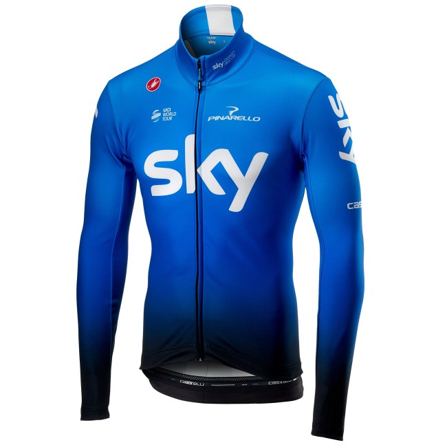 TEAM SKY 2019 Ocean Rescue Thermal Fietsshirt lange mouw 190224044