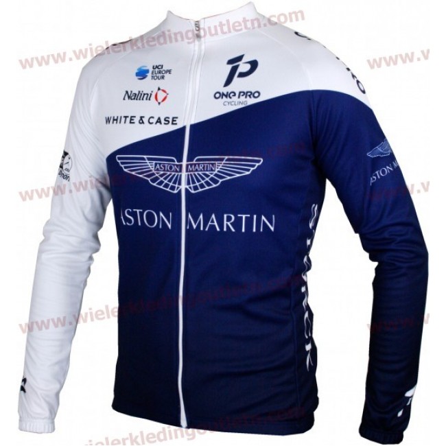 ONE PRO CYCLING 2018 Aston Martin Wielershirt lange mouw 18A0177