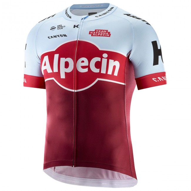 2018 Katusha Alpecin Wielershirt korte mouwen A2020215