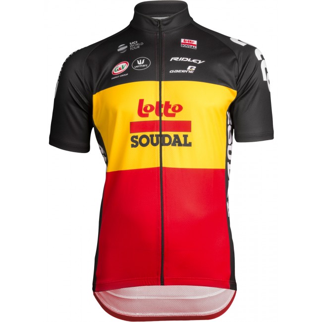 LOTTO SOUDAL belgian time trial champ 2019 Fietsshirt korte mouw 19040756