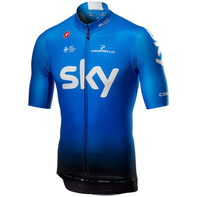 TEAM SKY 2019 Ocean Rescue Fietsshirt korte mouw 190224039