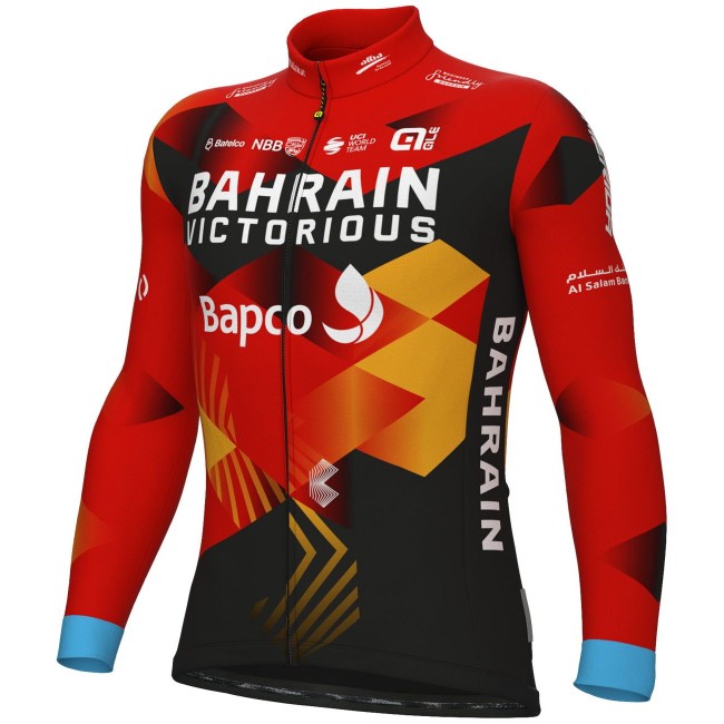 Bahrain Victorious 2023 wielershirt met lange mouwen - ALE professioneel wielerteam