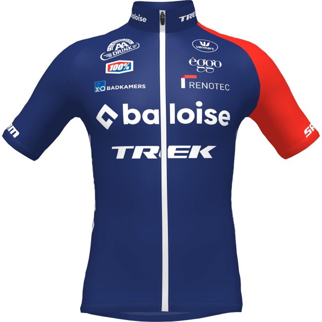 Baloise Trek Lions 2023 korte mouw fietsshirt professioneel wielerteam