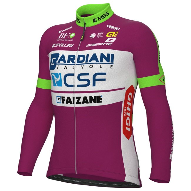 BARDIANI CSF FAIZANE' 2022 wielershirt met lange mouwen - ALE professioneel wielerteam