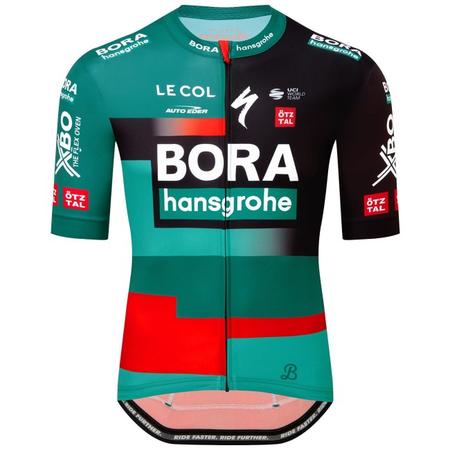 BORA-hansgrohe 2023 wielershirt met korte mouwen professioneel wielerteam