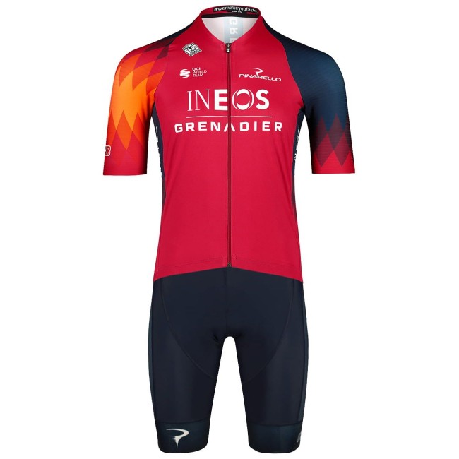 INEOS GRENADIERS 2023 set(ICON wielertrui+ICON koersbroek) professioneel wielerteam