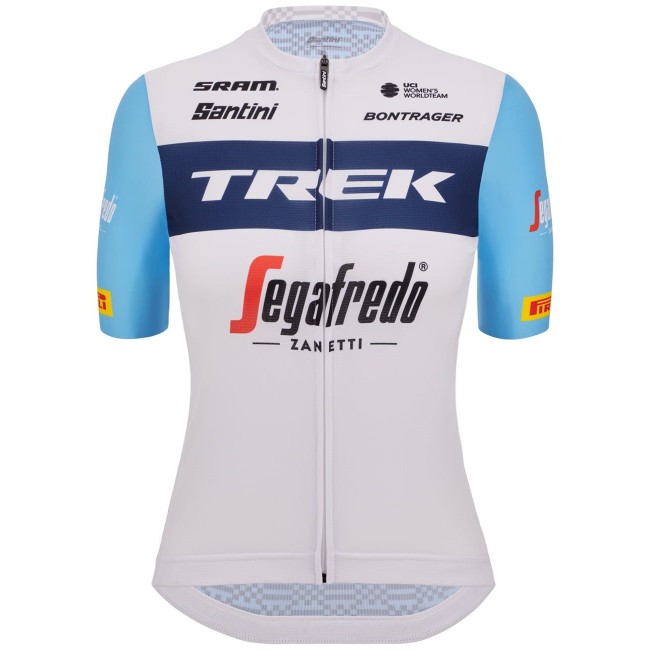 TREK-SEGAFREDO damesteam 2023 korte mouw fietsshirt professioneel wielerteam